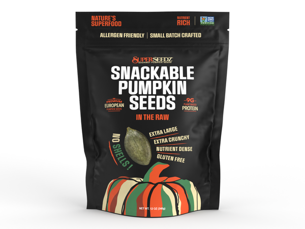🌿 Original ‘In the Raw’ Gourmet Pumpkin Seeds – Pure, Hull-Less Premium European Pepitas, Nutrient Powerhouse Go raw with nature’s superfood. no oil, no salt, no roasting. Just protein, minerals, and clean energy.