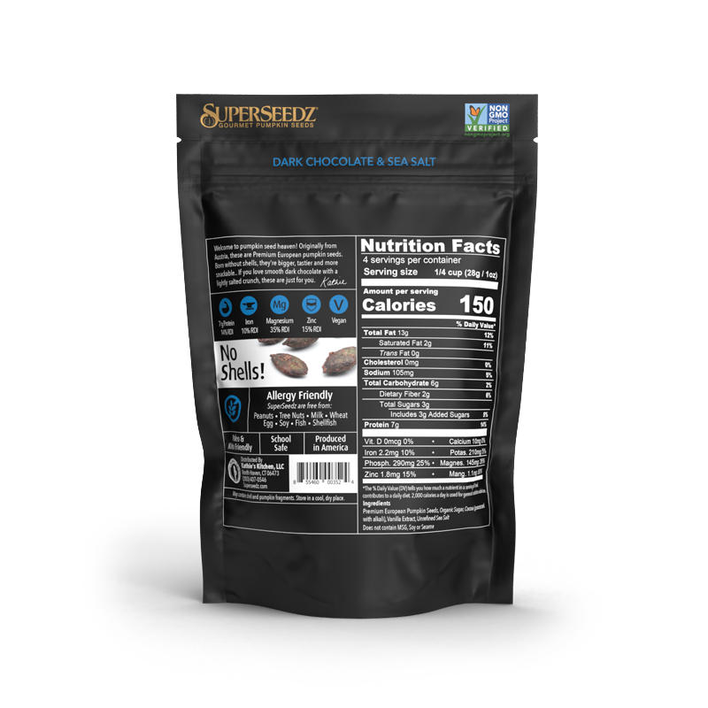 Premium Select 4oz Dark Chocolate & Sea Salt
